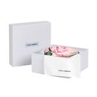 عصابة رأس مبطنة مزينة بالزهور باللون الوردي للبنات, 1, hi-res