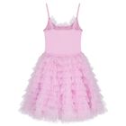 Girls Purple Embellished Tulle Dress, 1, hi-res