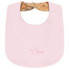 Baby Girls Beige & Pink Geo Map Babygrow Gift Set, 2, hi-res