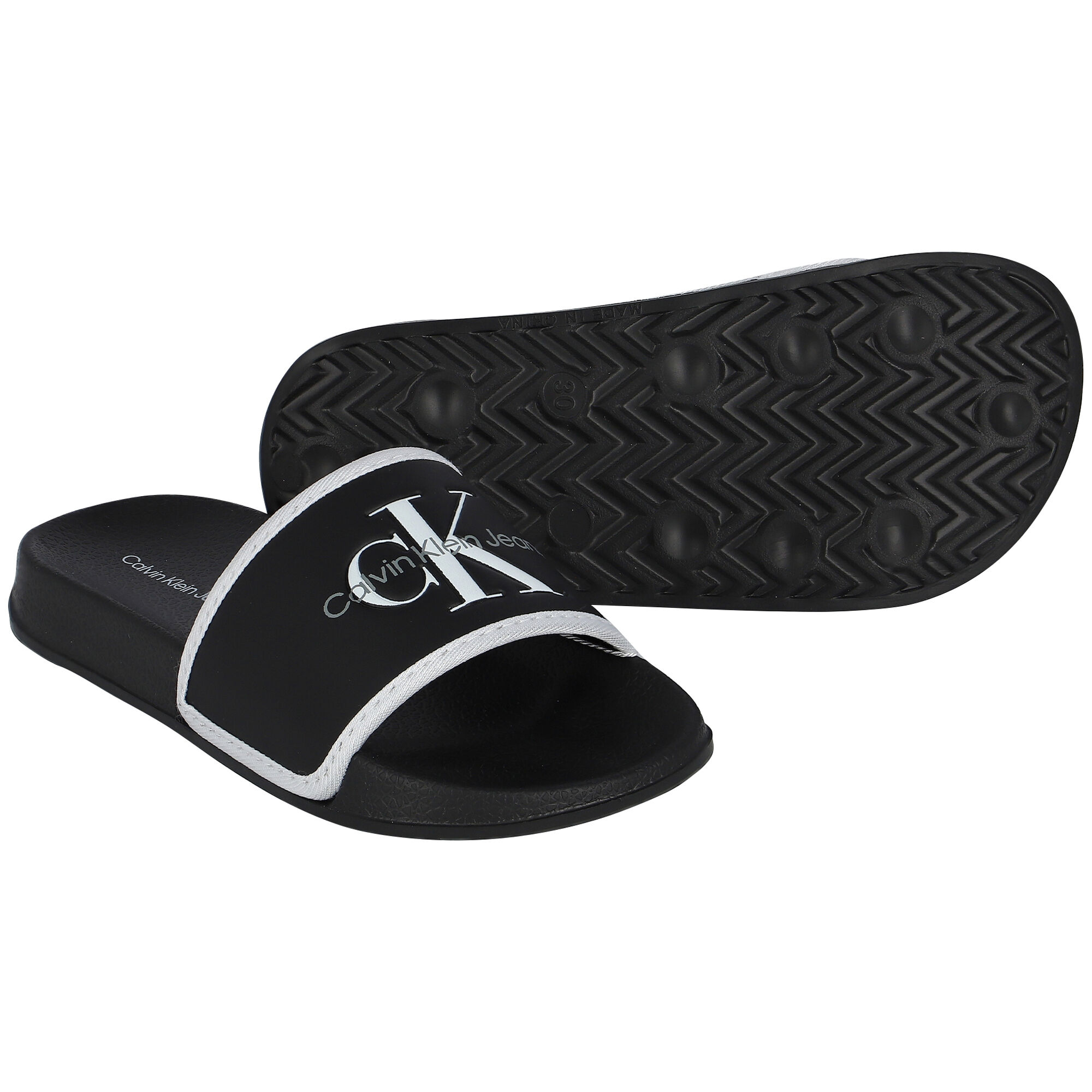 Calvin klein top sliders black
