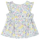 Baby Girls Pink & Yellow Floral Dress Set, 1, hi-res