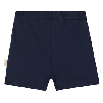 Baby Boys Navy Logo Shorts