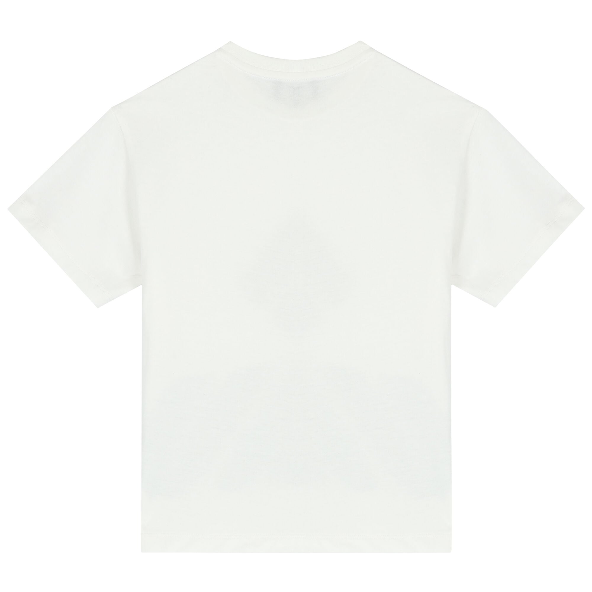 Emporio Armani Boys Ivory Logo T-Shirt | Junior Couture USA