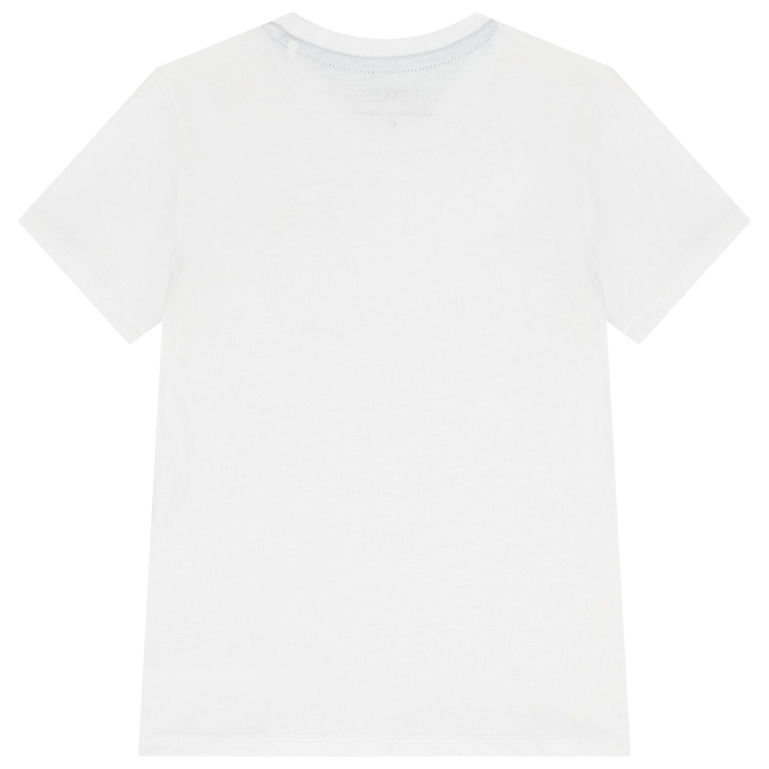 Boys White Teddy Bear Logo T-Shirt, 2, hi-res