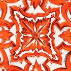 Baby Girls White & Orange Majolica Dress Set, 1, hi-res