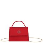 Girls Red Satin Handbag ( 13cm ), 3, hi-res