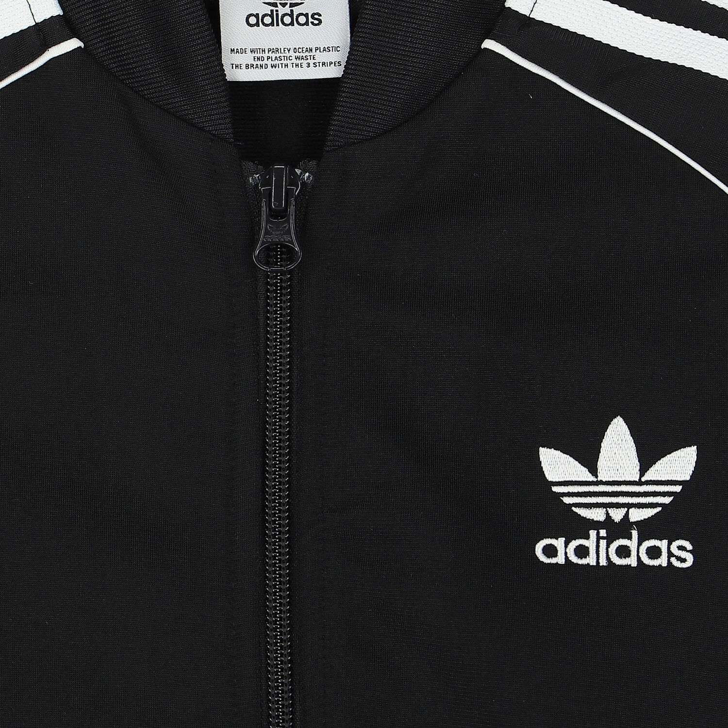 Black Logo Zip-Up Top, 1, hi-res image number null