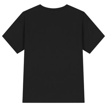Boys Black Logo T-Shirt