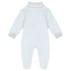 Baby Boys Blue Logo Babygrow Set, 1, hi-res