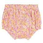 Baby Girls Yellow & Pink Floral Shorts Set ( 2-Pack ), 1, hi-res