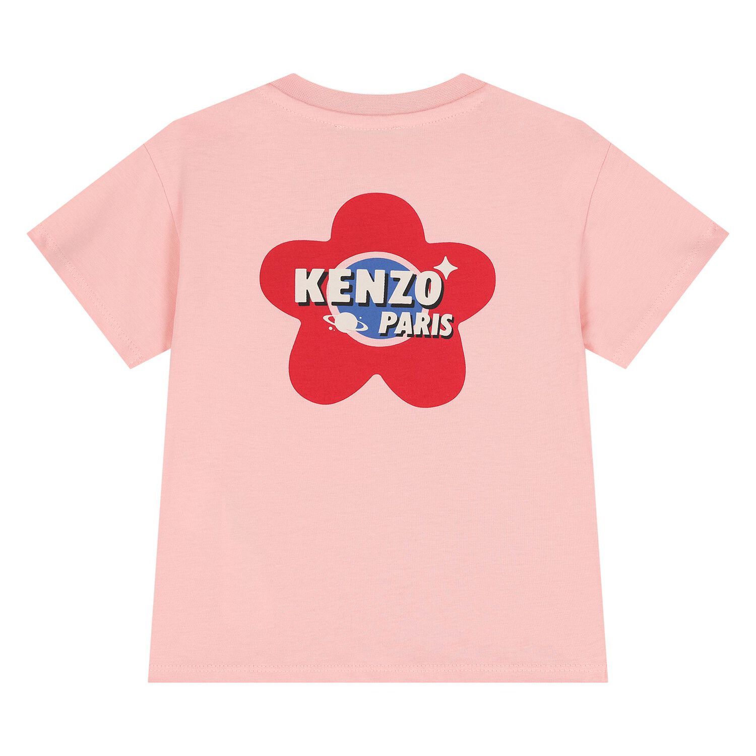 Younger Girls Pink Logo T-Shirt, 1, hi-res