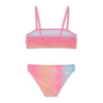 Girls Pink Gradient Bikini