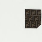 Ivory FF Logo T-Shirt, 1, hi-res