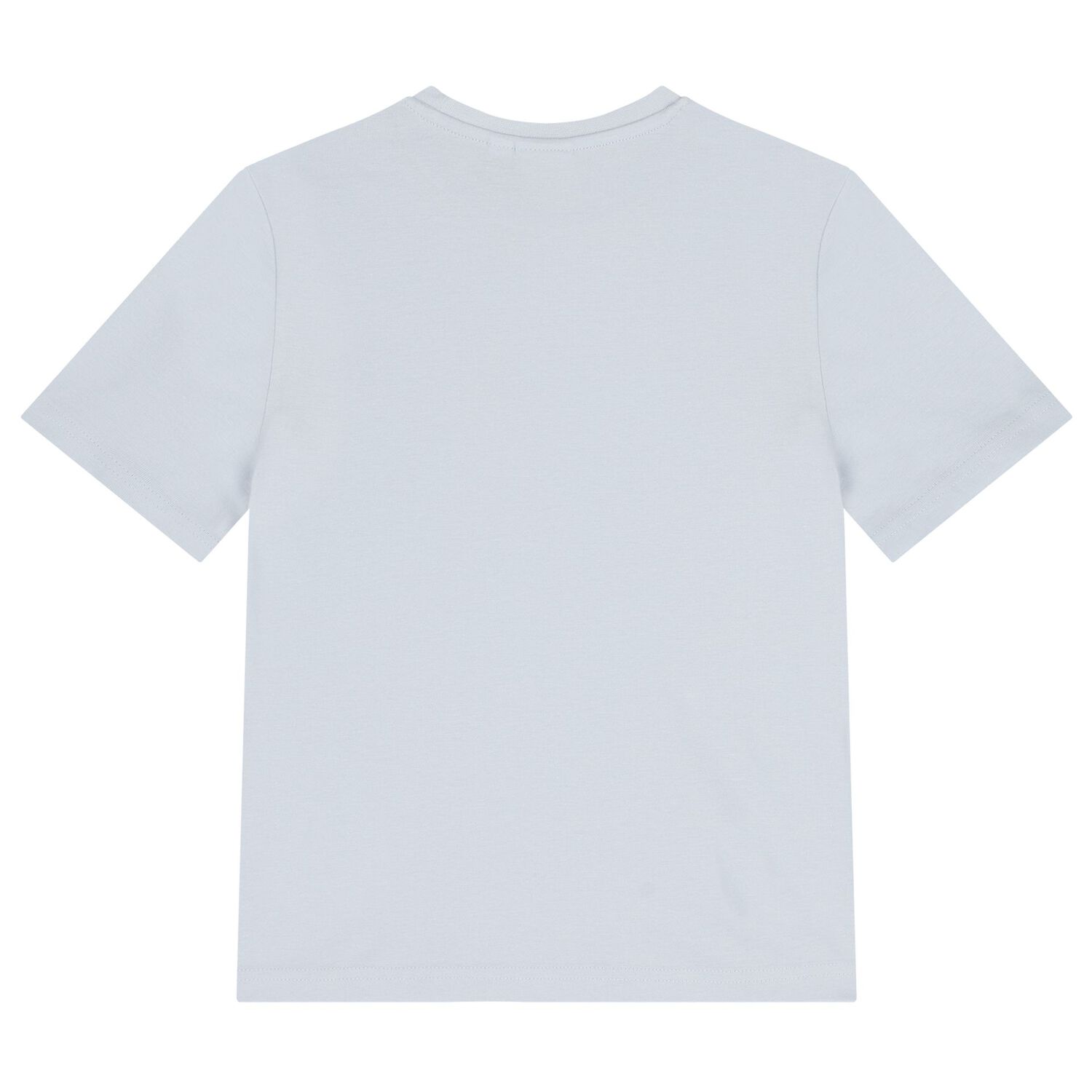 Boys White & Blue Logo T-Shirts (2 Pack), 4, hi-res