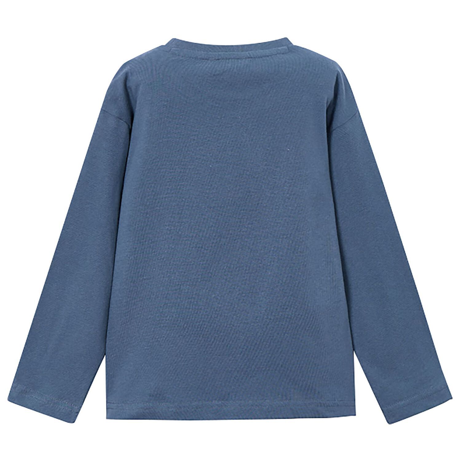 Boys Blue Long Sleeve Top, 1, hi-res image number null