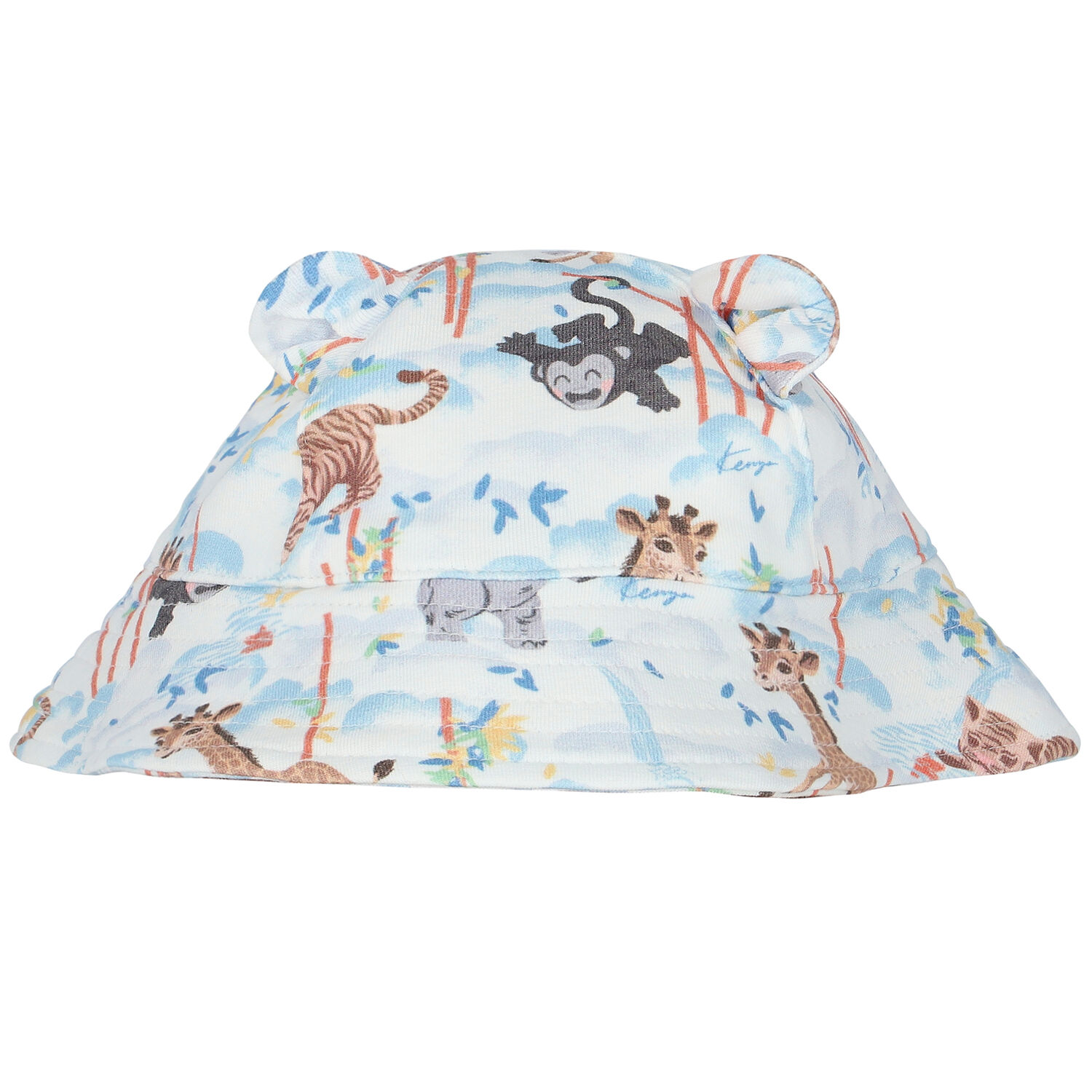 Baby Boys White Logo Shorts Set, 1, hi-res