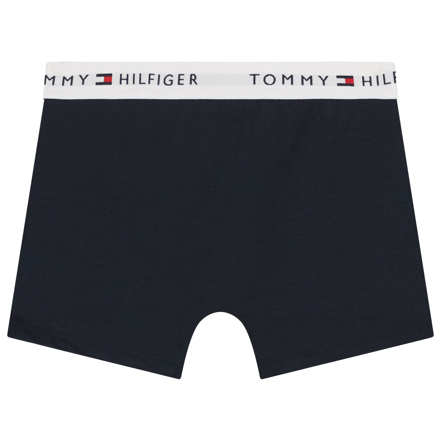 Boys White & Navy Boxer Shorts, 2, hi-res