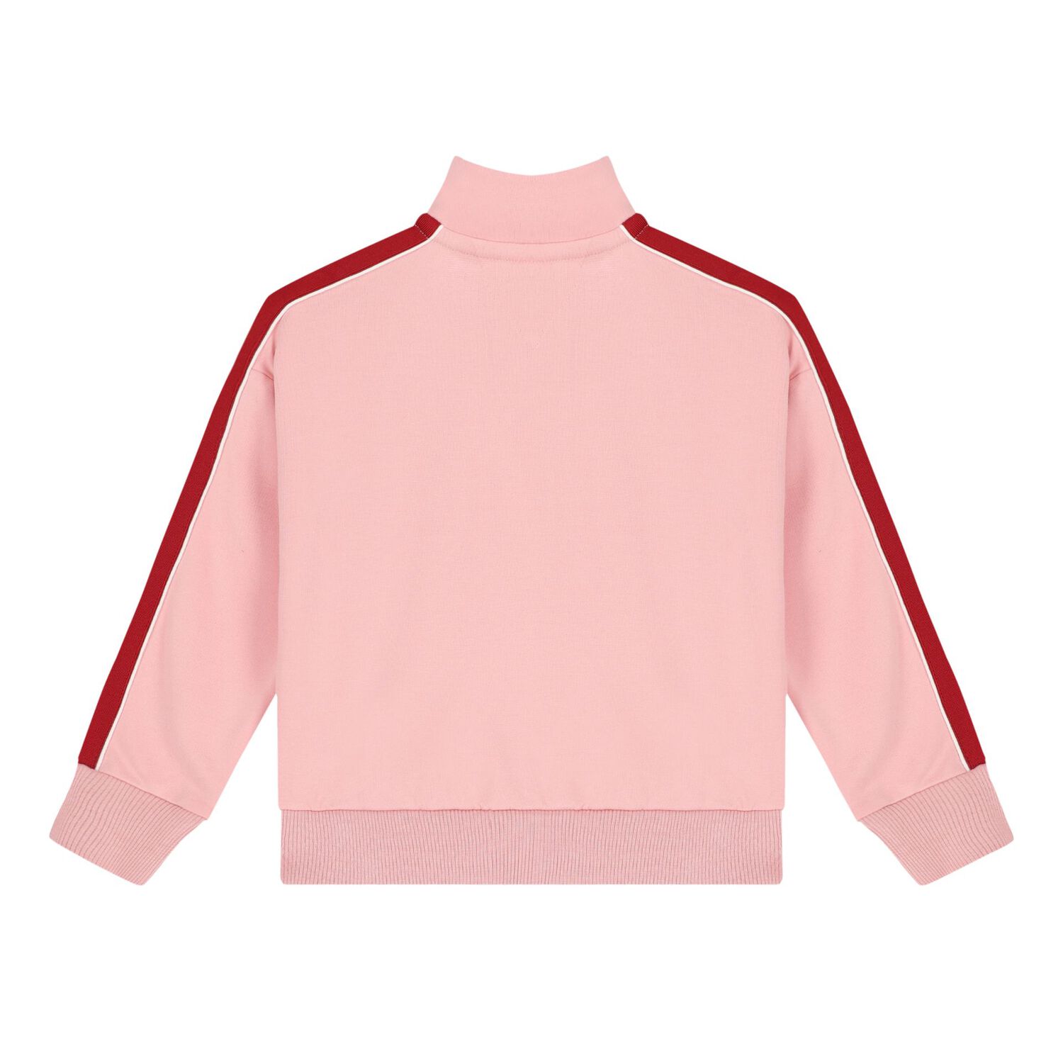 Girls Pink Logo Zip Up Top, 1, hi-res image number null