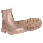 Girls Gold Knit Sock Boots, 1, hi-res