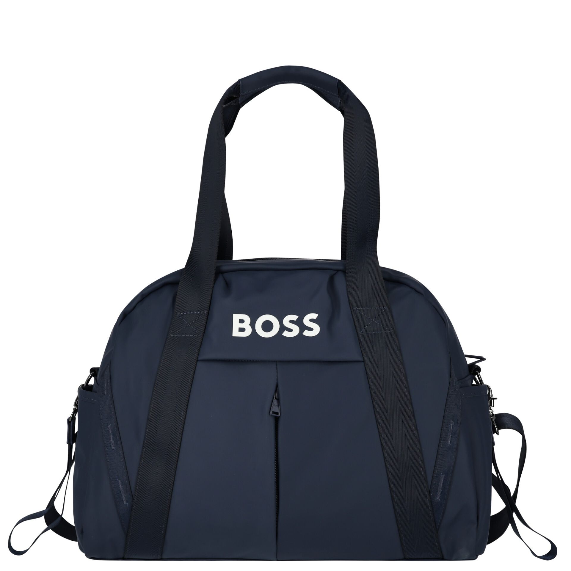 BOSS Navy Blue Logo Baby Changing Bag Junior Couture USA
