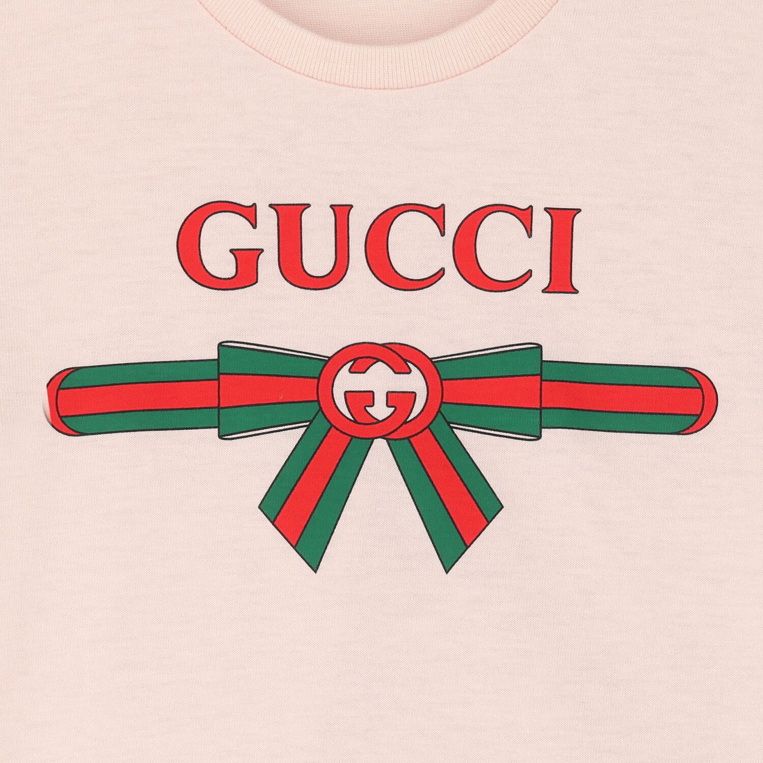 تي شيرت وردي بشعار للبنات, 1, hi-res