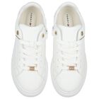 White Logo Trainers, 1, hi-res