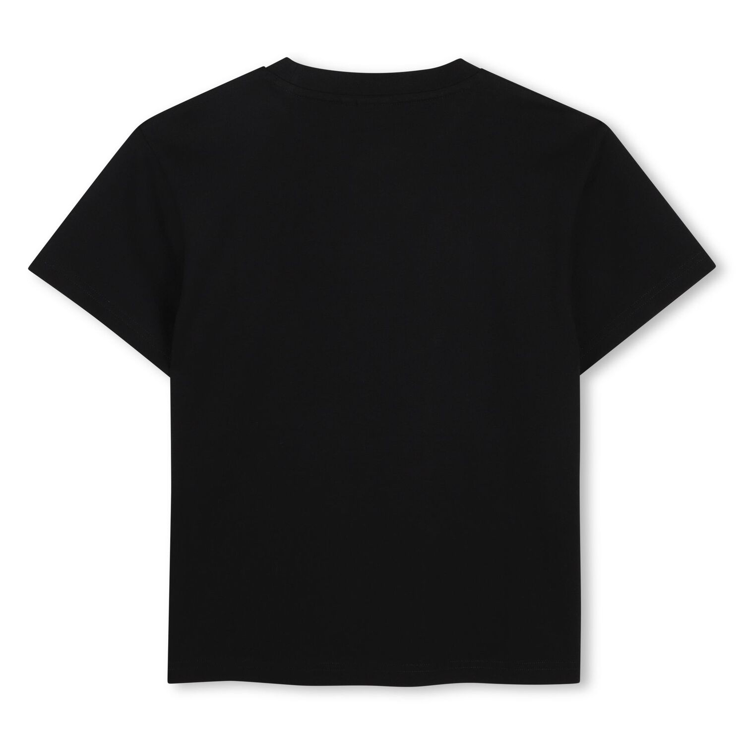 Boys Black Logo T-Shirt, 1, hi-res