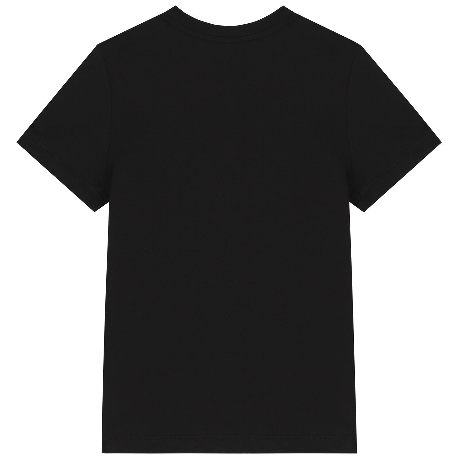 Girls Black Logo T-Shirt, 2, hi-res image number null