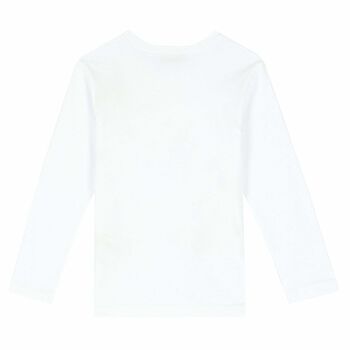 Boys White long sleeved Top