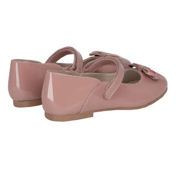 Girls Pink Ballerina Shoes
