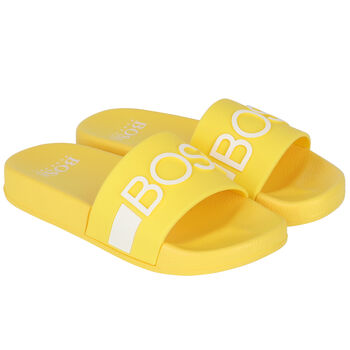 Yellow Logo Sliders