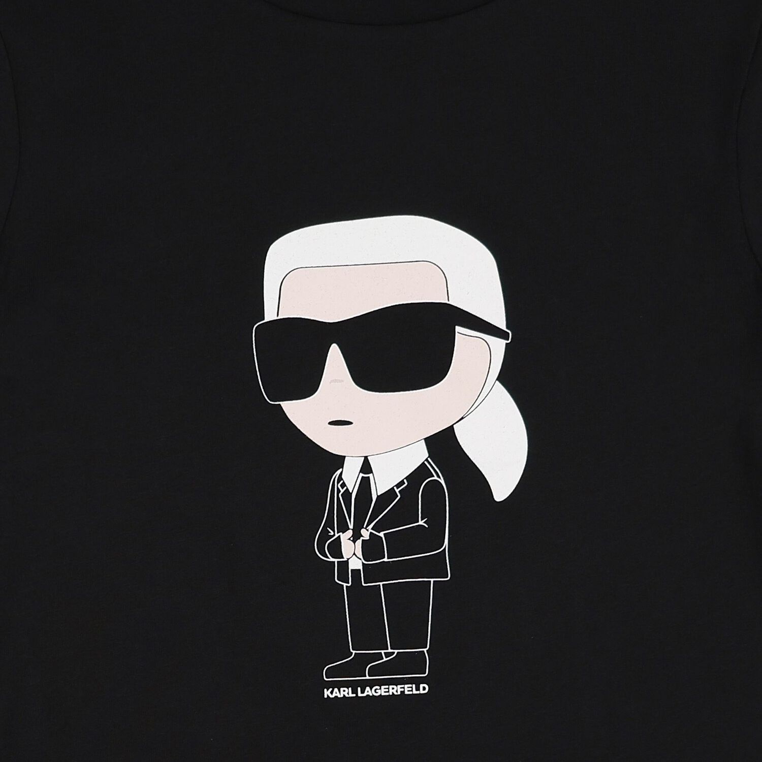 Boys Black Logo T-Shirt, 1, hi-res