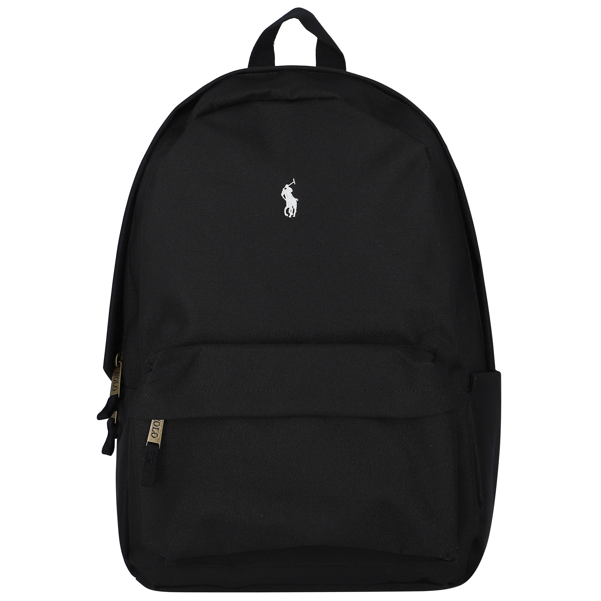 Ralph Lauren Black Logo Backpack Junior Couture USA