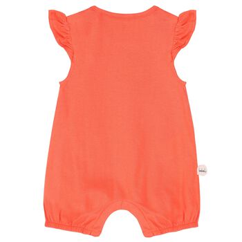Baby Girls Orange Romper