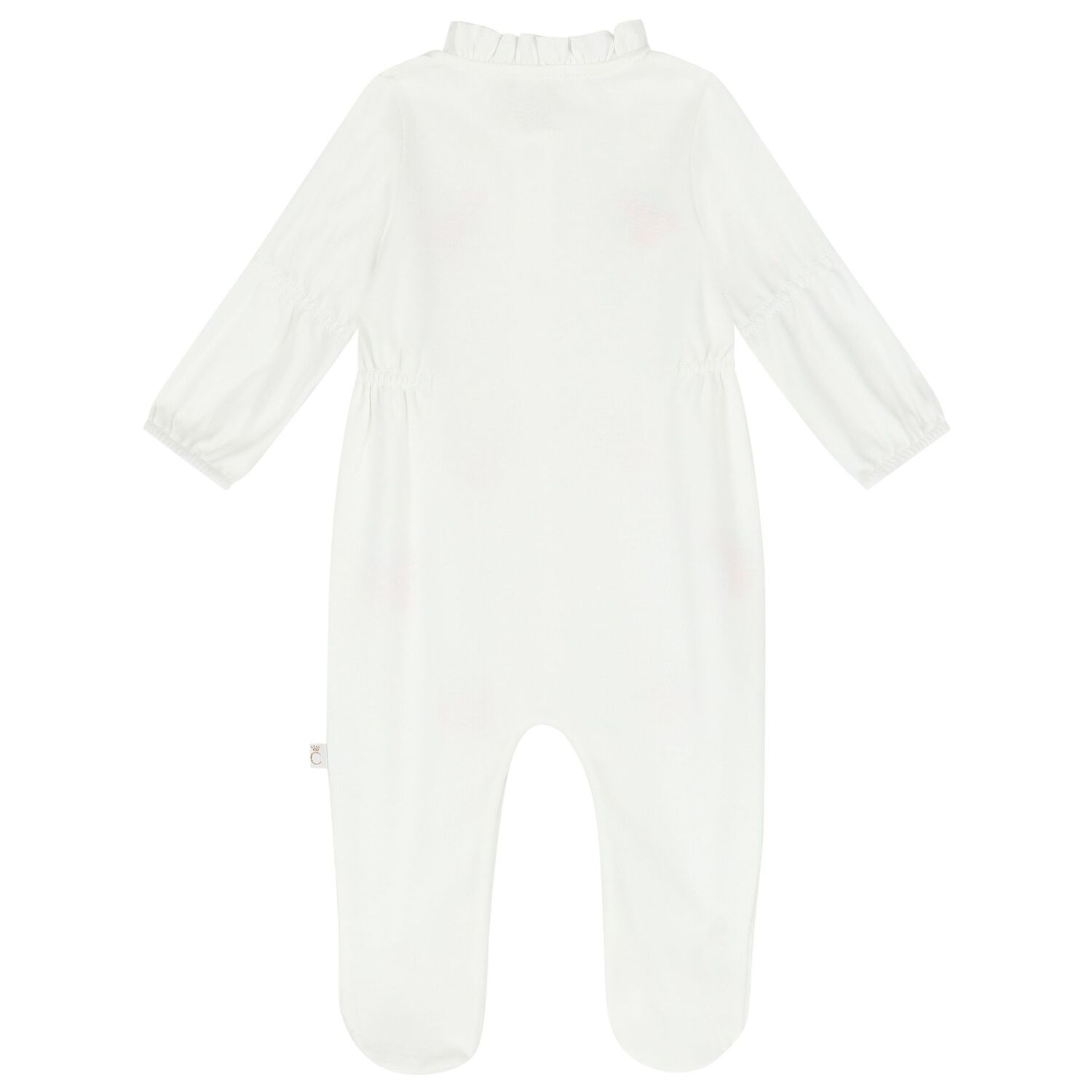 طقم بنات أفرول بطبعة الورود باللون العاجي, 2, hi-res image number null