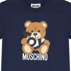 Navy Blue Teddy Bear Logo T-Shirt, 2, hi-res