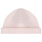 Baby Girls Pink Logo Hat, 2, hi-res