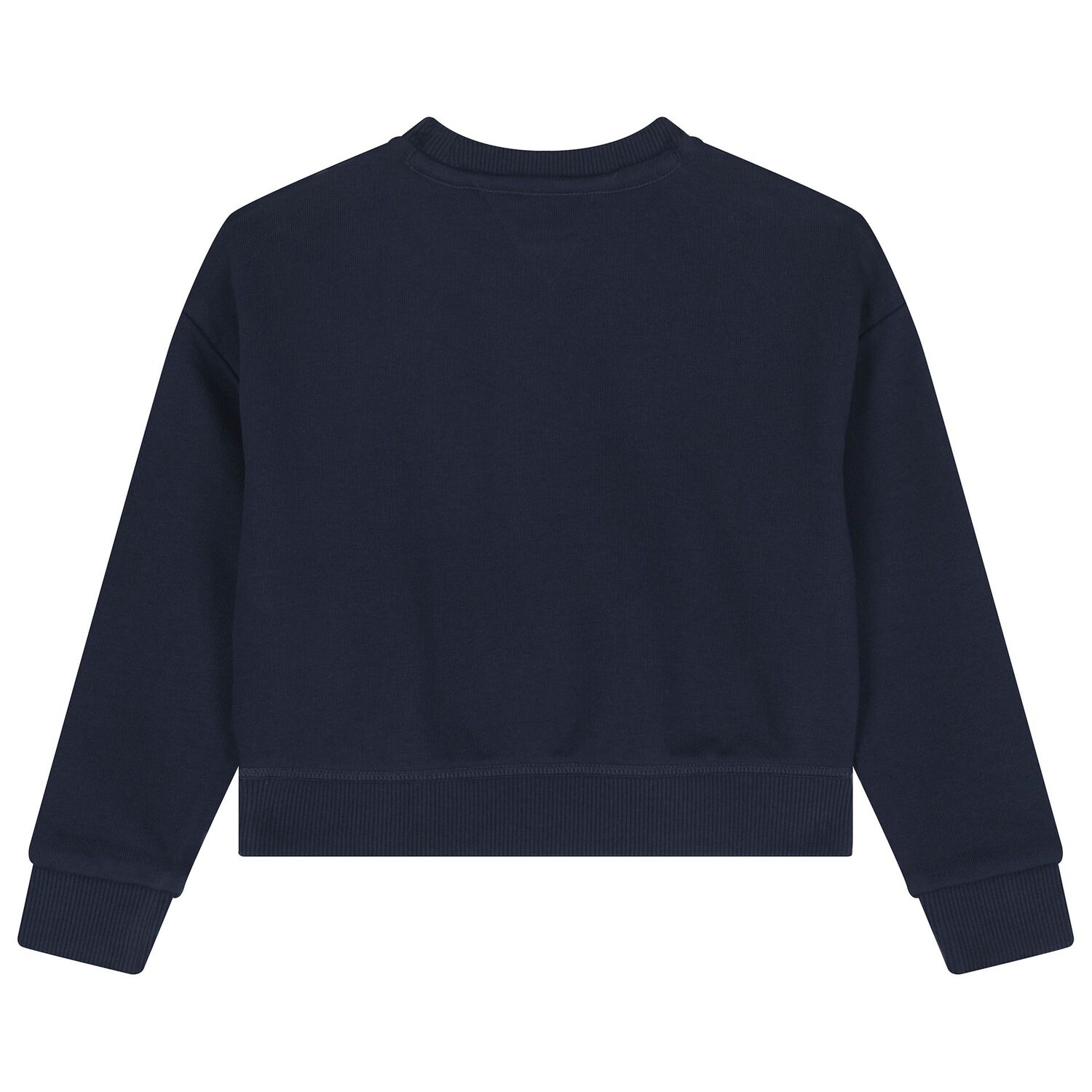 Girls Navy Blue Logo Sweatshirt, 1, hi-res image number null