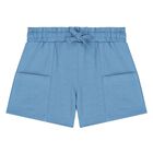 Younger Boys Yellow & Blue Shorts Set, 1, hi-res