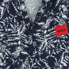 قميص أولادي أزرق داكن بنقشة شجرة الصنوبر, 1, hi-res