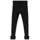 Black & White Logo Joggers, 1, hi-res