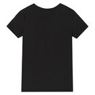 Boys Black Logo T-Shirt, 2, hi-res