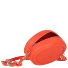 Girls Orange Logo Handbag, 2, hi-res