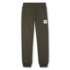 Boys Green Logo Joggers, 1, hi-res