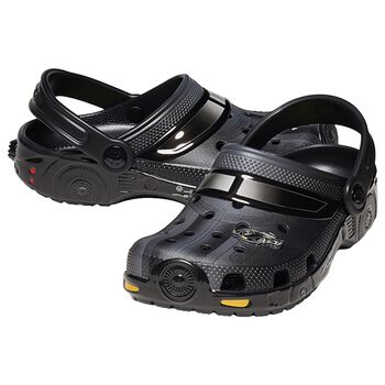 Black Batman Classic Clogs Sandals