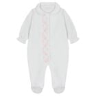 Baby Girls White & Pink Babygrow Gift Set, 1, hi-res
