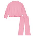 Girls Pink Tracksuit, 1, hi-res