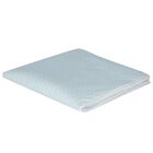 بطانية أولاد بالشعار متعرجة باللون الأزرق والأبيض للأطفال, 1, hi-res