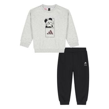 Younger Boys Grey & Black Mickey Mouse Disney Tracksuit
