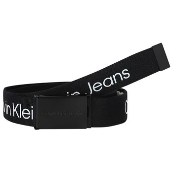 Boys Black Logo Belt